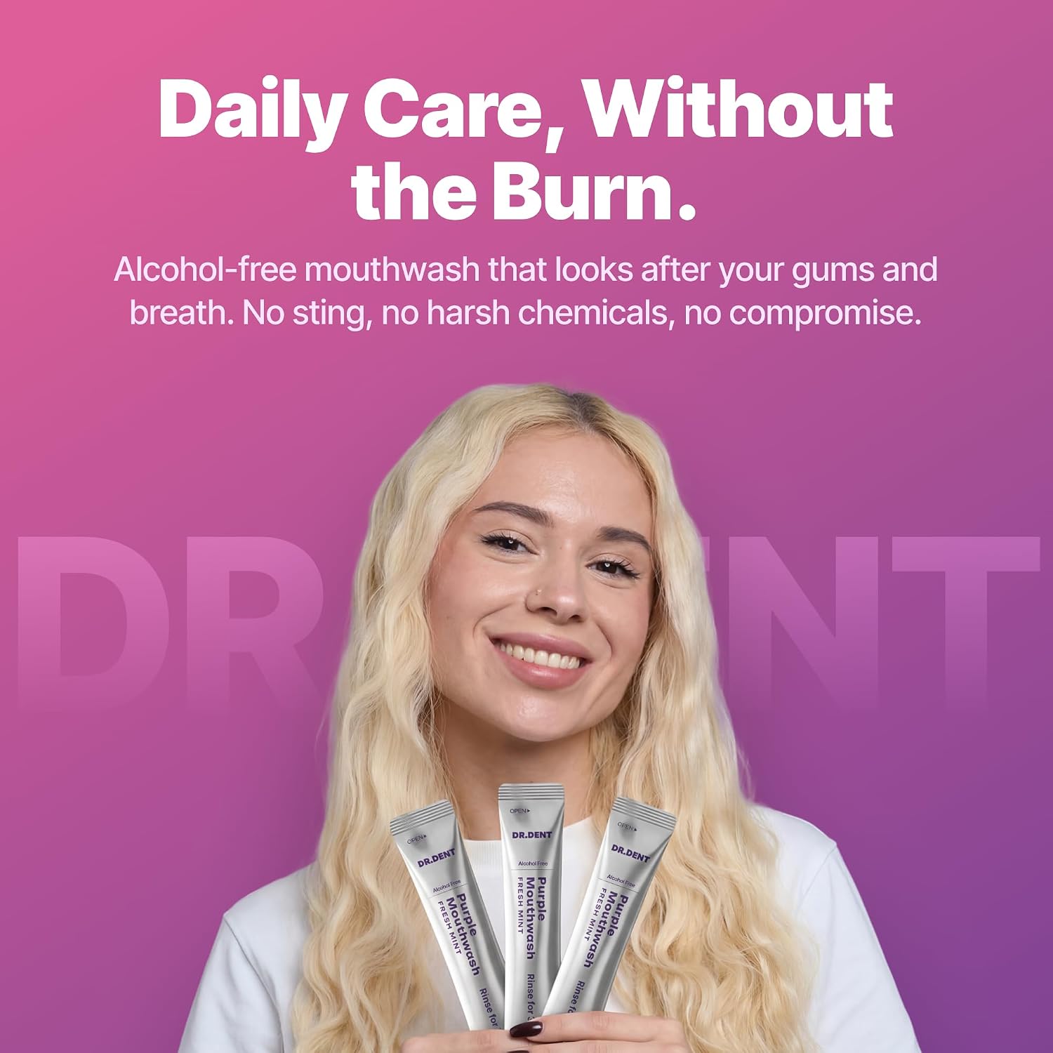 Radiant Smile Mouthwash Sachets