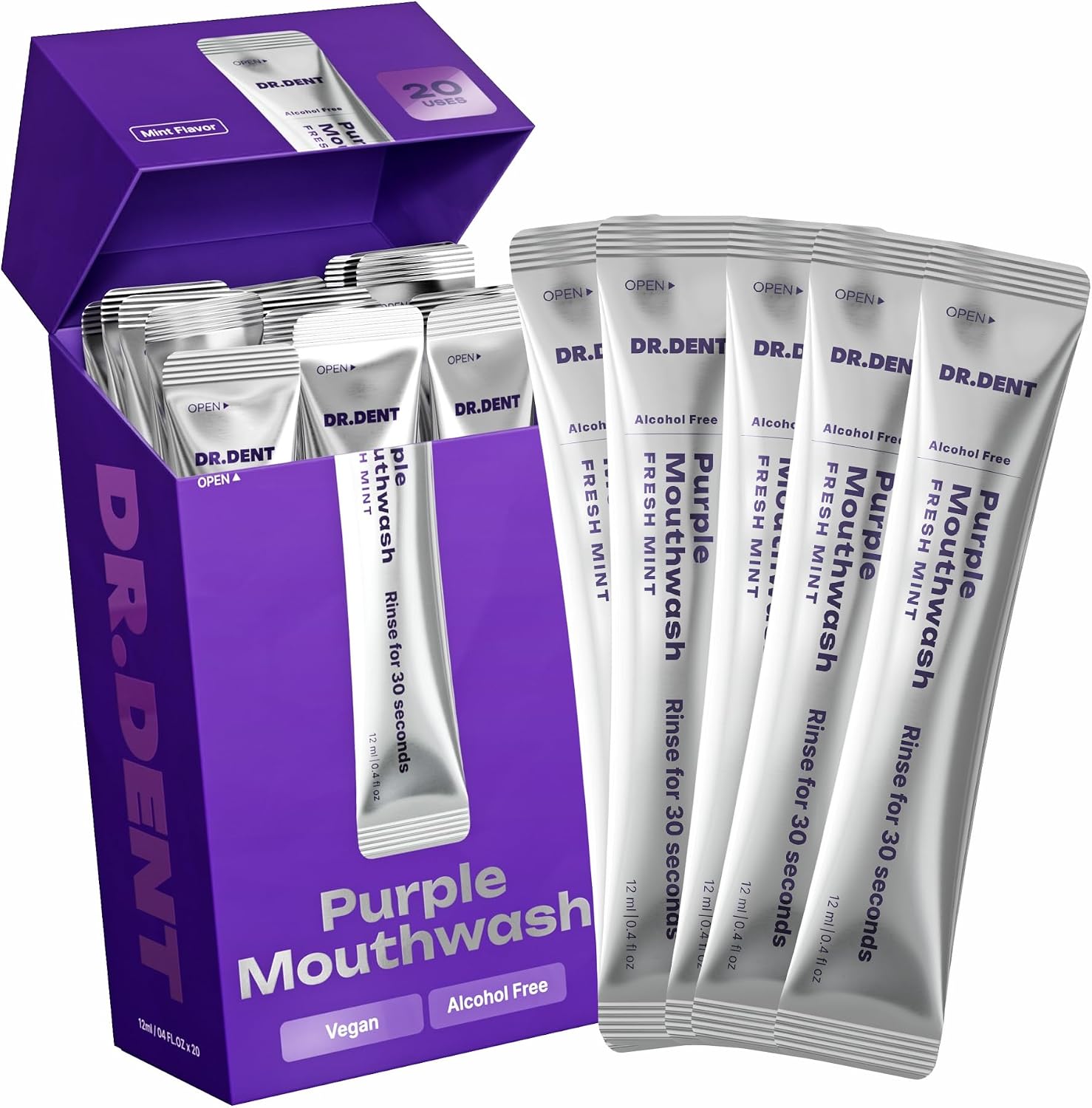 Radiant Smile Mouthwash Sachets